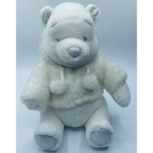 Disney Winnie the Pooh White & Silver Snowflake Pals Plush Stuffed Animal
